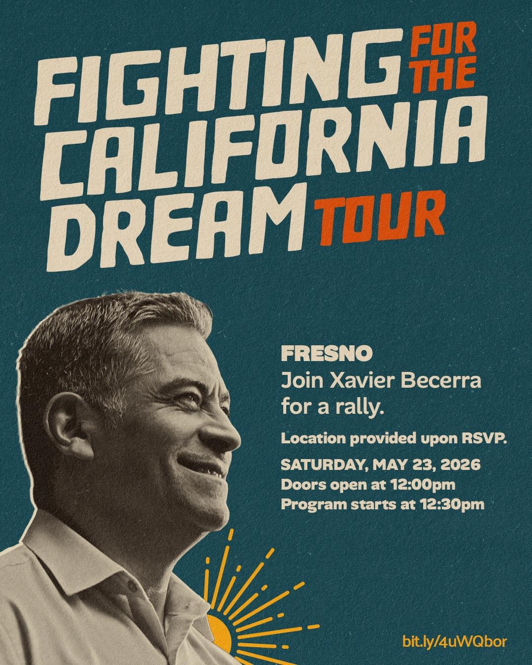 Xavier Becerra Rally